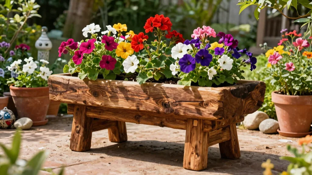 10 Planter Table Ideas That Double as Beautiful Garden Art