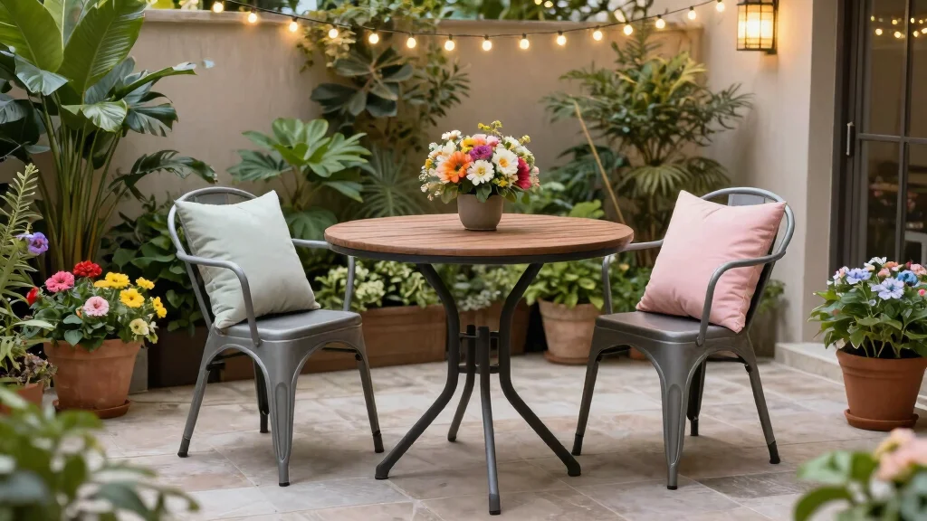 10 Terrace Table and Chairs Ideas for Stylish Outdoor Living
