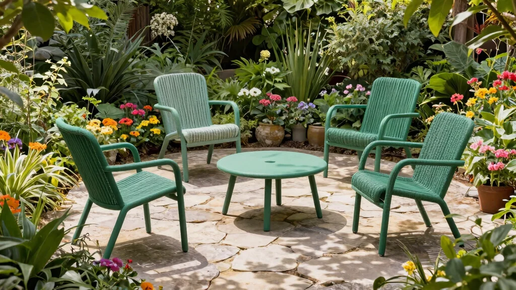 7 Green Outdoor Chairs to Brighten Your Garden Space
