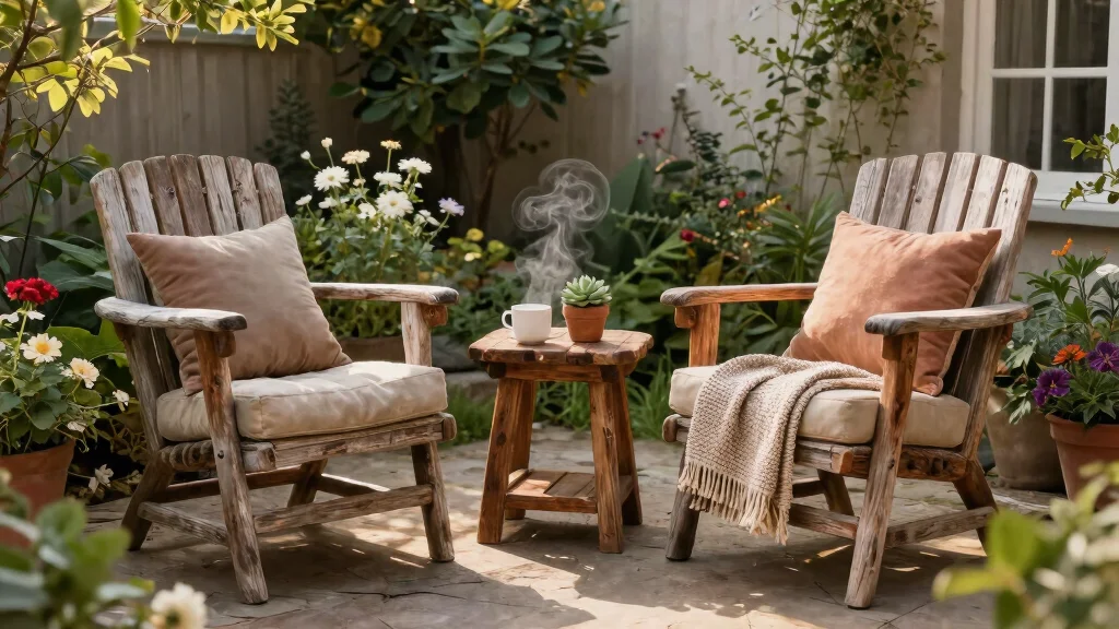 8 Rustic Outdoor Chairs for a Cozy Backyard Feel