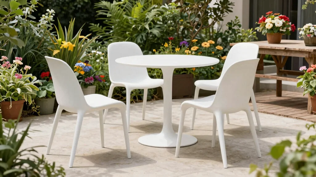 8 White Garden Chairs for a Fresh Clean Aesthetic