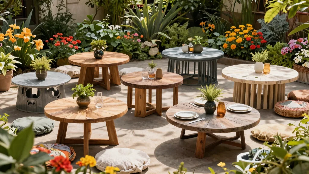 9 Best Round Patio Tables for a Stylish Outdoor Space