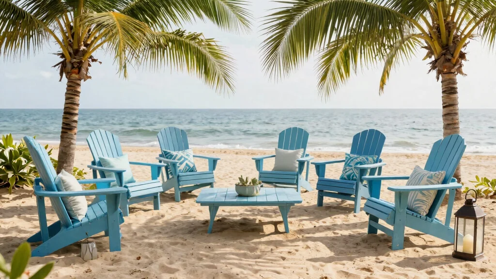 9 Blue Adirondack Chairs for a Coastal Backyard Vibe