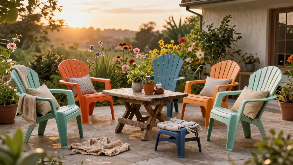 9 Plastic Garden Chairs That Are Durable and Stylish